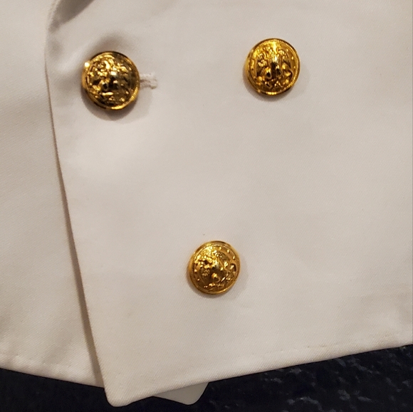 White waist length blazer - Picture 2 of 9